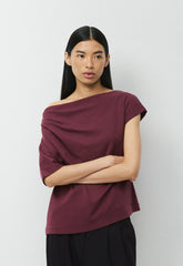 InterLock Cotton Script Top - PANORAMA BLUE