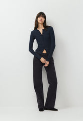 HomeStretch™ Rib Syncopation Longsleeve - ADMIRAL