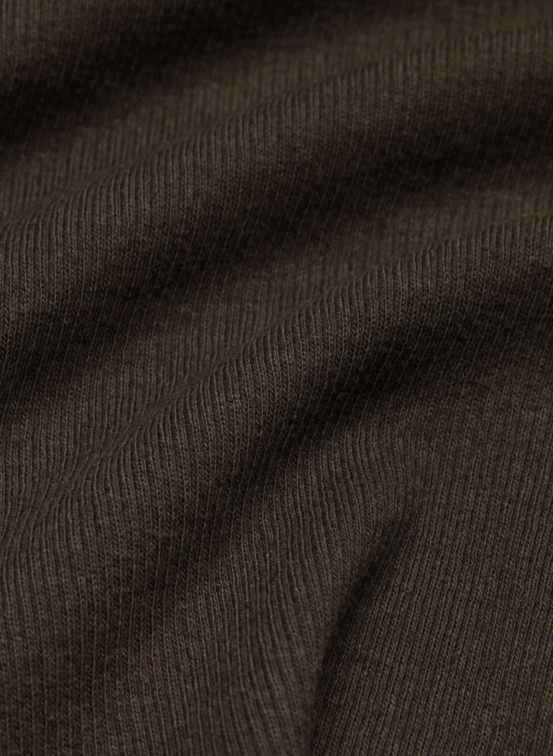 HomeStretch™ Rib Syncopation Longsleeve - CACAO NIB BROWN