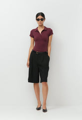Original Contour Flyer Polo T-Shirt - RICH MOCHA BROWN