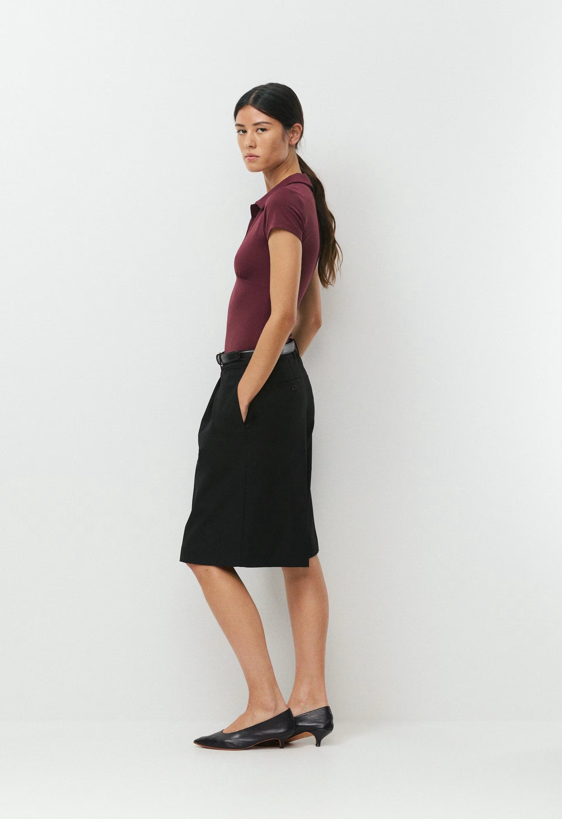 Original Contour Flyer Polo T-Shirt - GALA PLUM