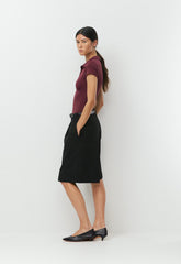 Original Contour Flyer Polo T-Shirt - GALA PLUM