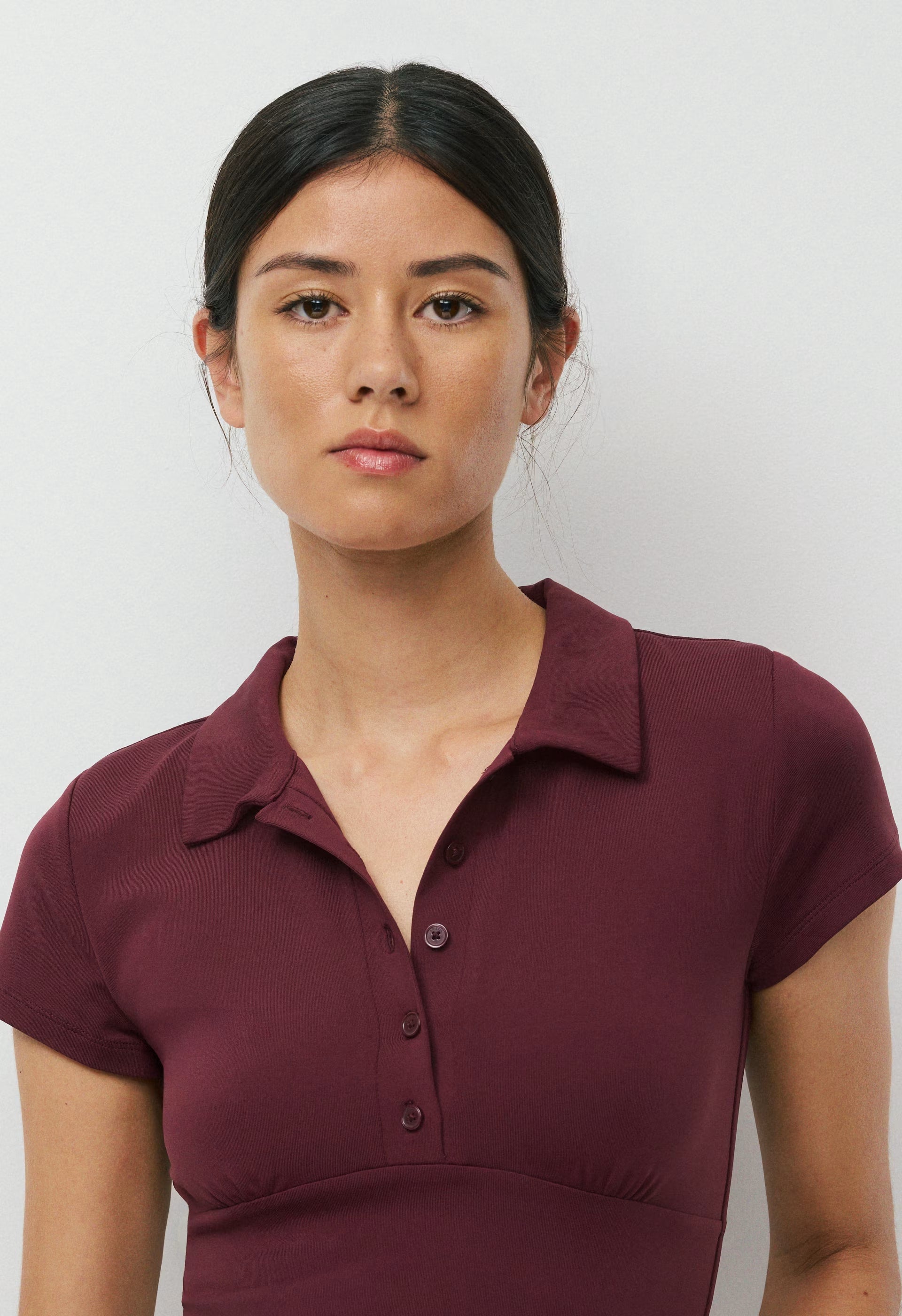 Original Contour Flyer Polo T-Shirt - GALA PLUM