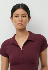 Original Contour Flyer Polo T-Shirt - GALA PLUM