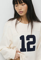 Mighty Cotton™ Ramos Longsleeve - LT BIRCH/ ADMIRAL