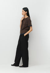 InterLock Cotton Function T-Shirt - CACAO NB BROWN/AD NAVY