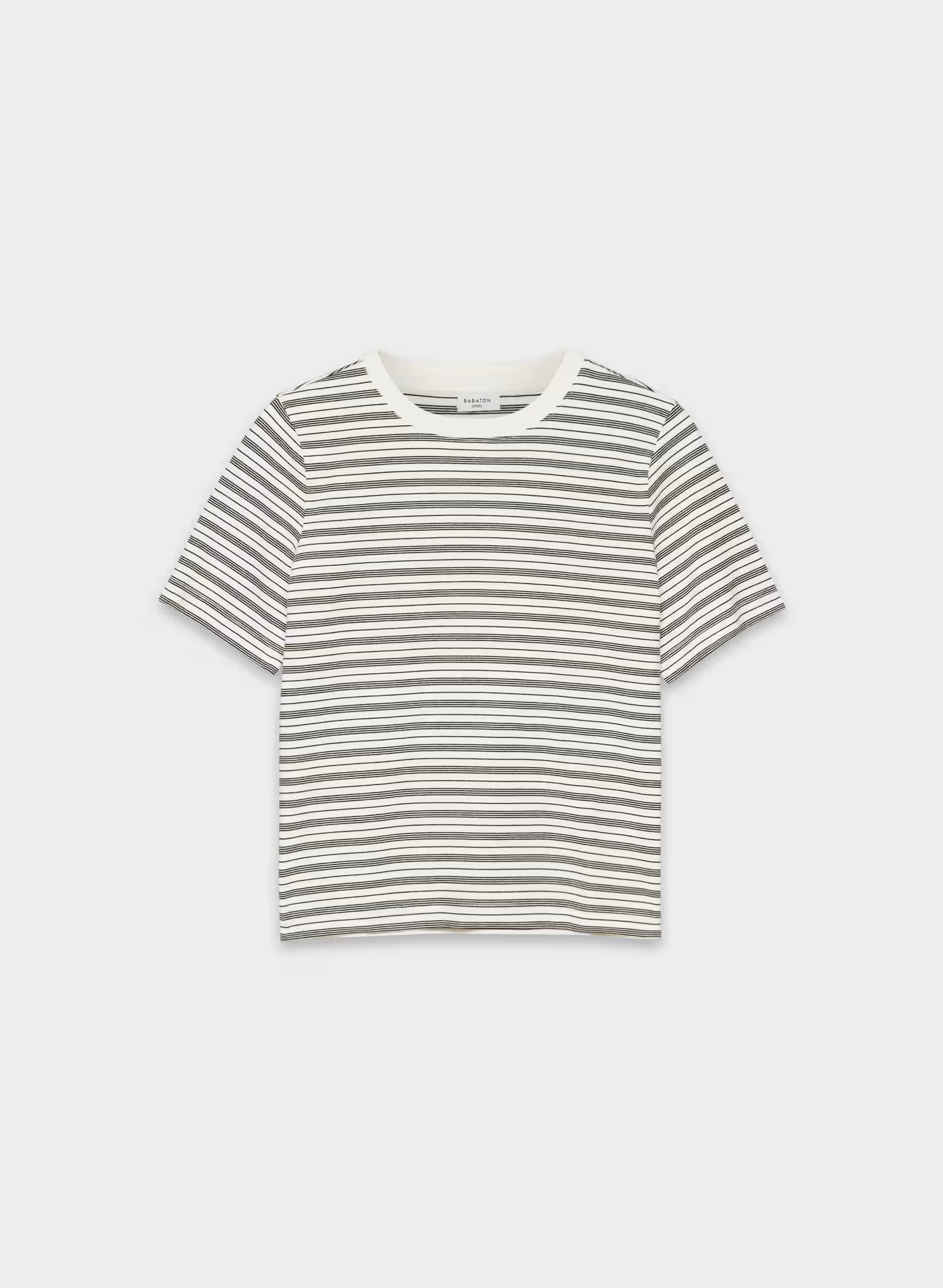 InterLock Cotton Function T-Shirt - LIGHT BIRCH/BLACK