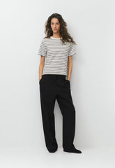 InterLock Cotton Function T-Shirt - LIGHT BIRCH/BLACK
