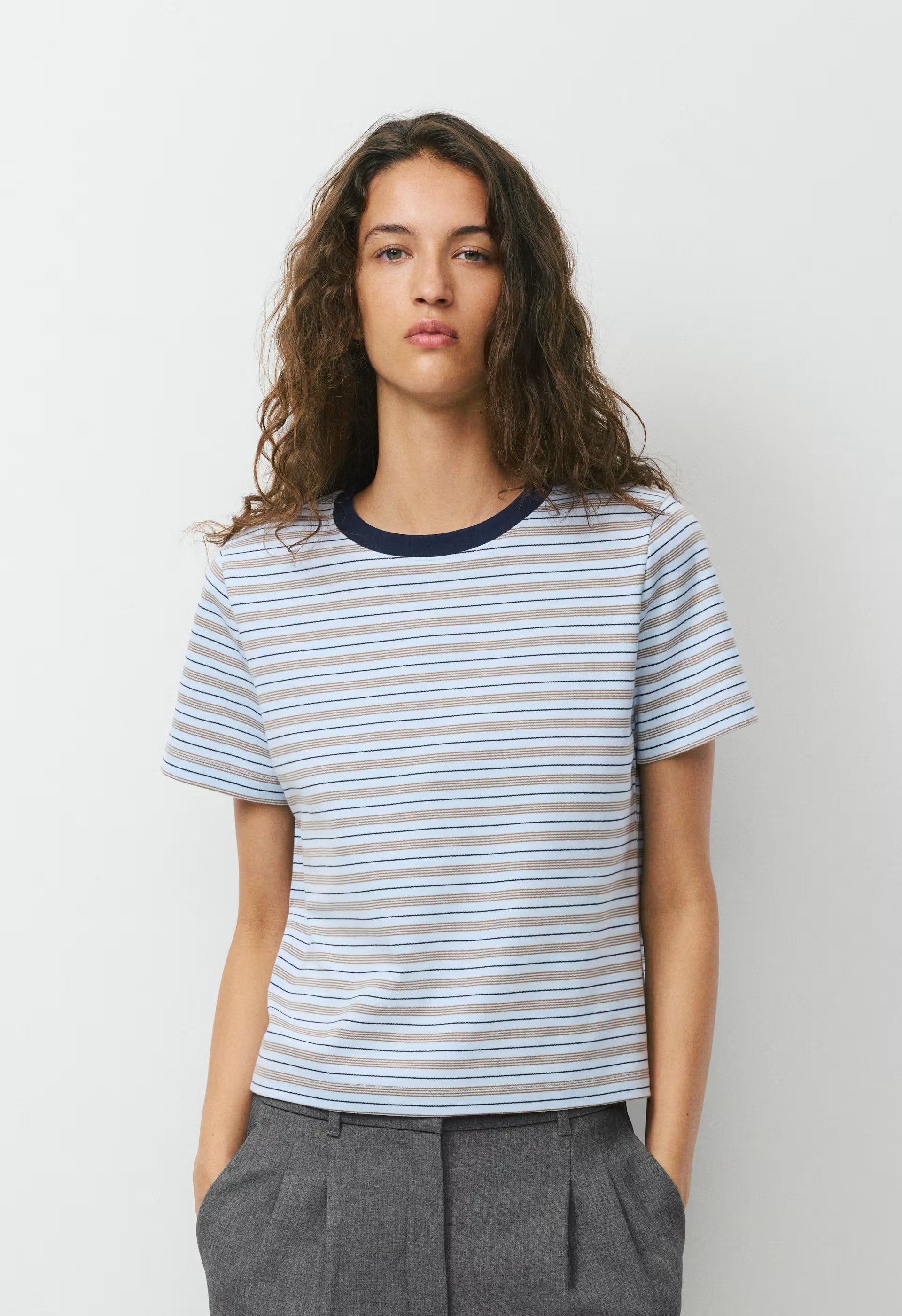 InterLock Cotton Function T-Shirt - MIDDAY BLUE/ADMIRAL