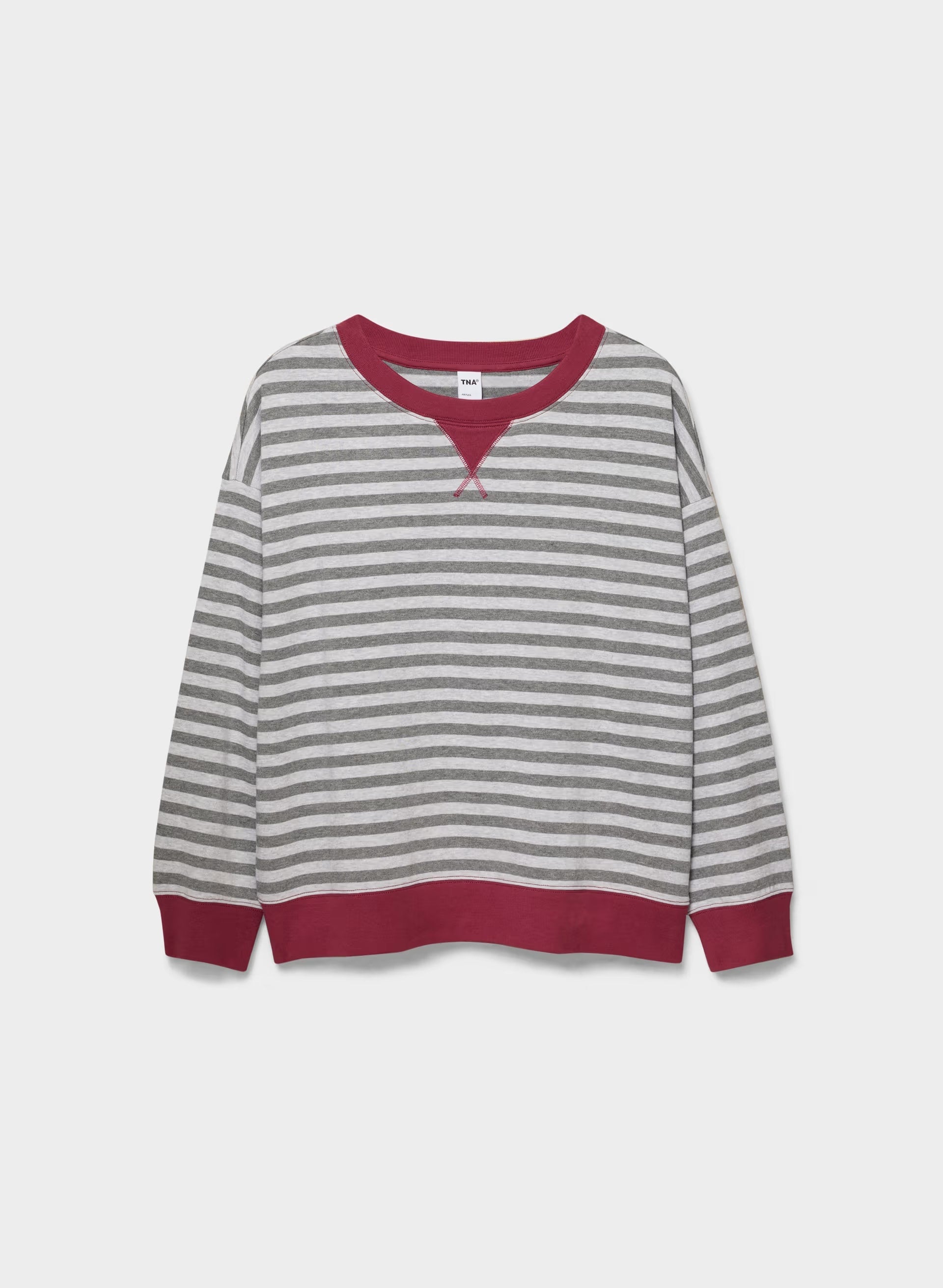 Mighty Cotton™ Wicket Longsleeve - HTHR CHRM/ HTHR DK GRY