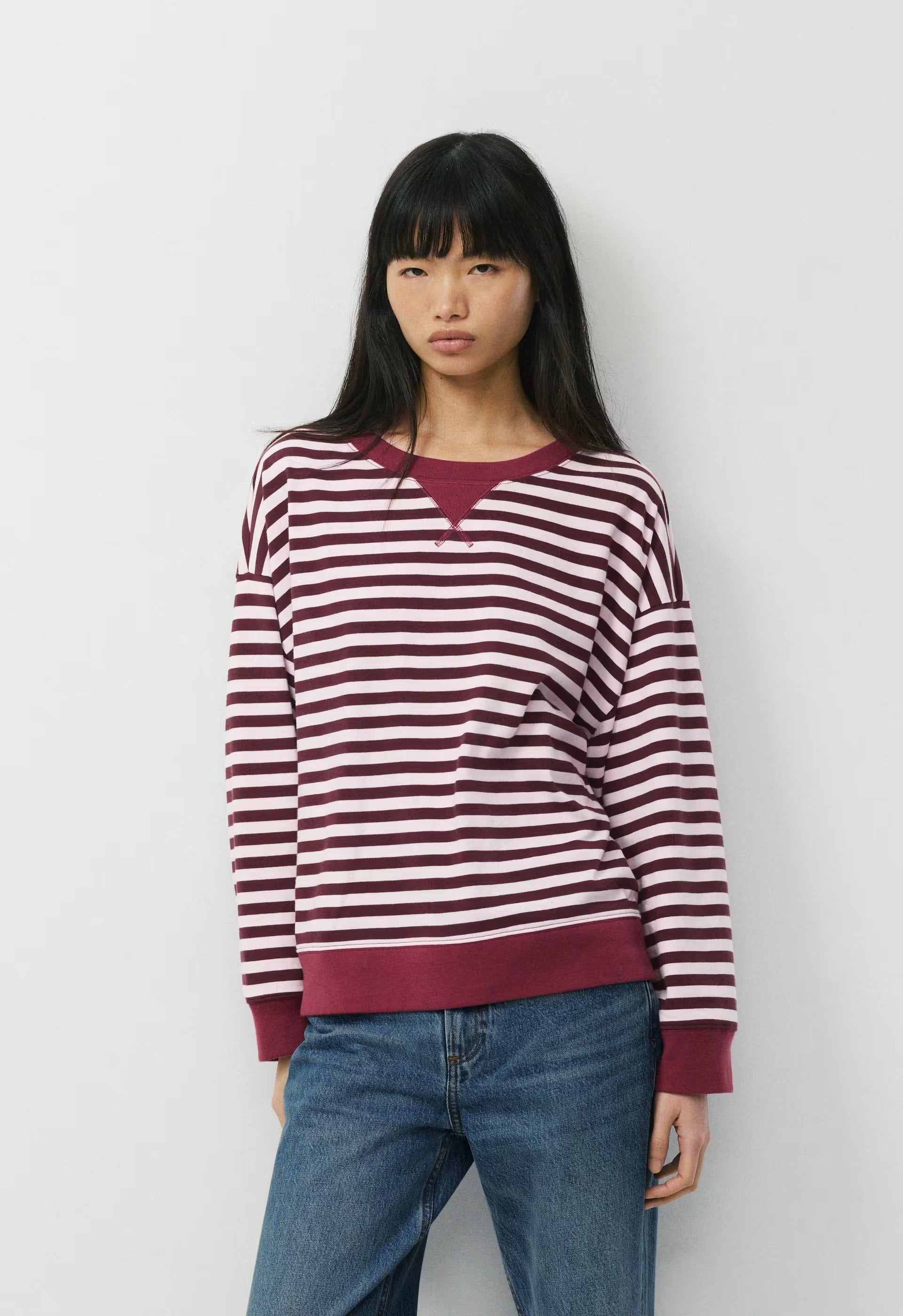 Mighty Cotton™ Wicket Longsleeve - MAGNOLIA/GALA PLUM