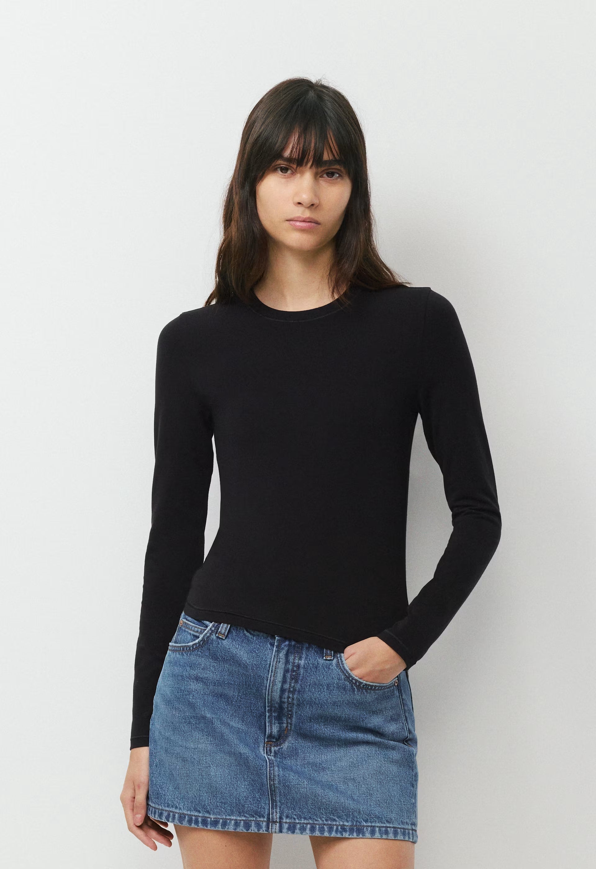 HomeStretch™ Smooth Solo Longsleeve - BLACK
