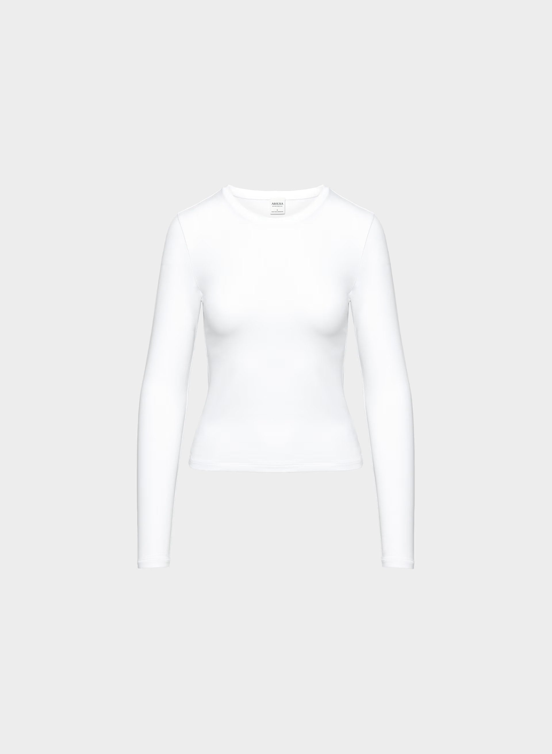 HomeStretch™ Smooth Solo Longsleeve - BRIGHT WHITE