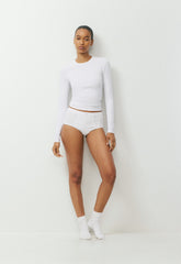 HomeStretch™ Smooth Solo Longsleeve - MAGNOLIA