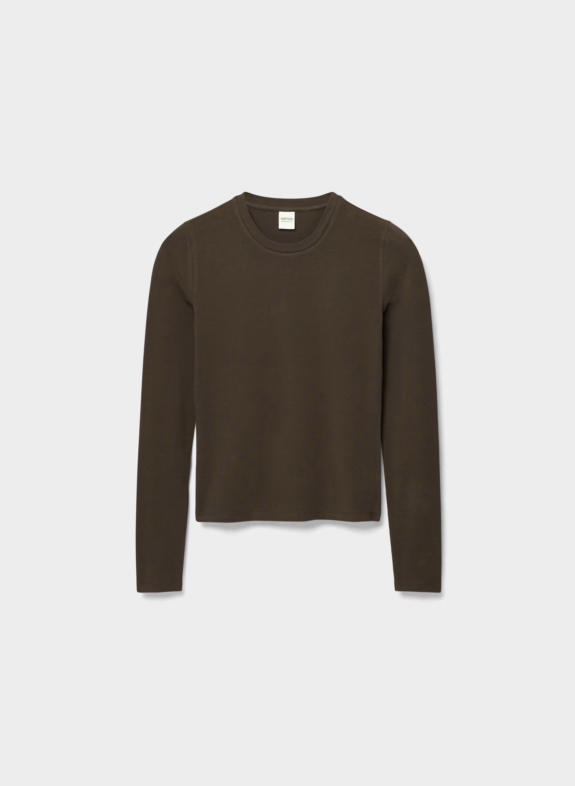 HomeStretch™ Smooth Solo Longsleeve - CACAO NIB BROWN