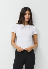 HomeStretch™ Smooth Tune T-Shirt - BRIGHT WHITE