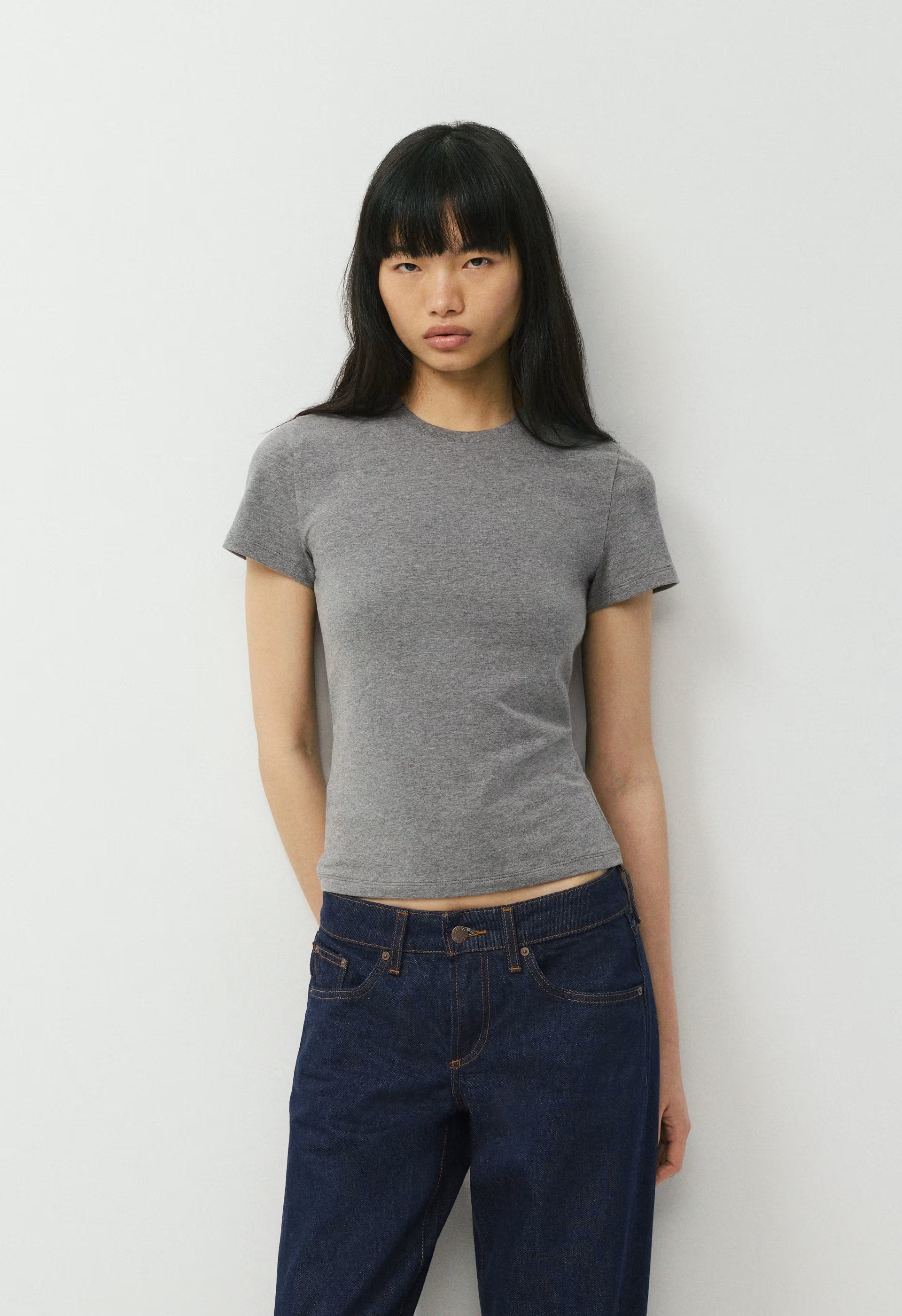 HomeStretch™ Smooth Tune T-Shirt - HEATHER DARK GREY