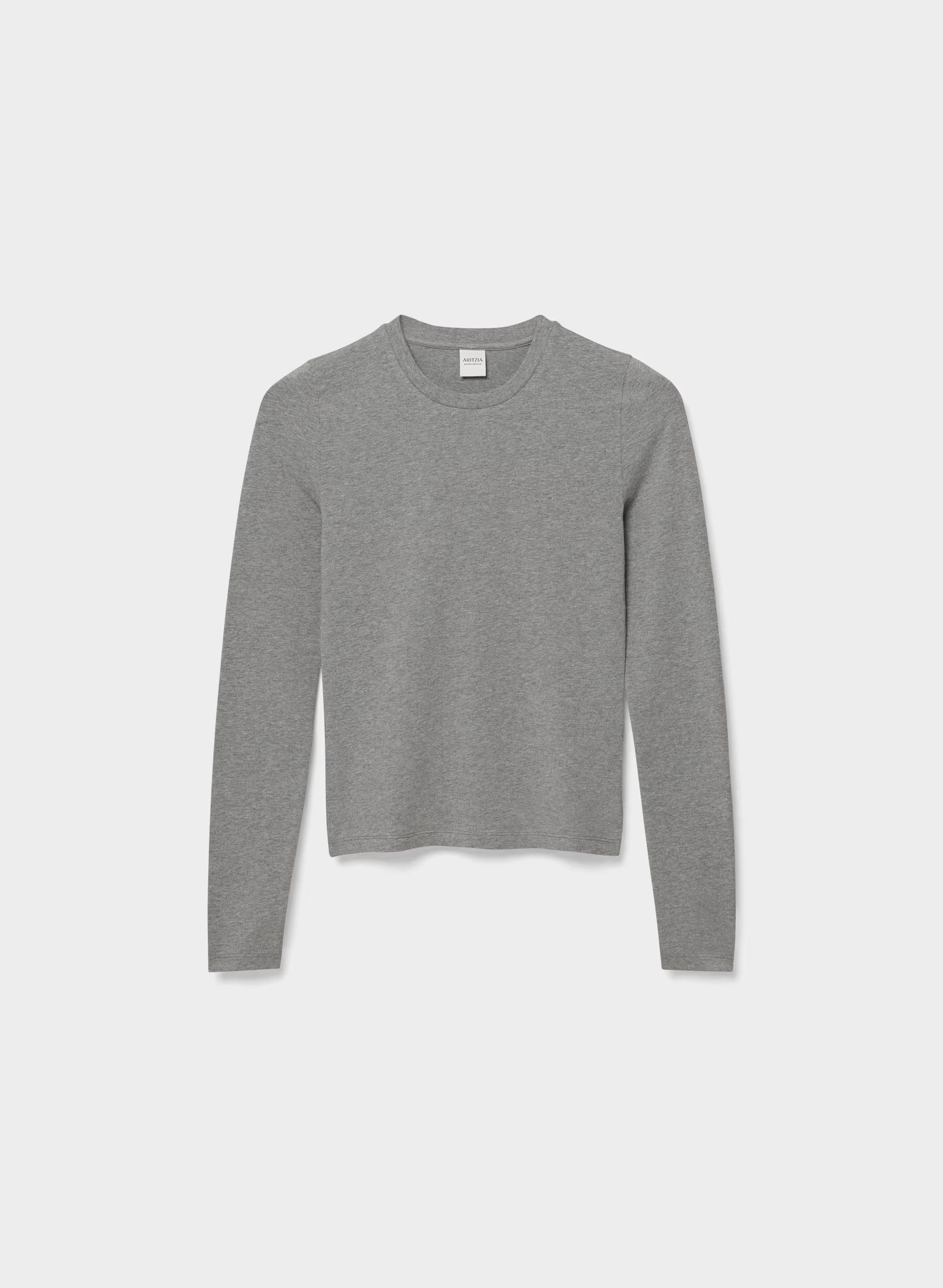HomeStretch™ Smooth Solo Longsleeve - HEATHER DARK GREY