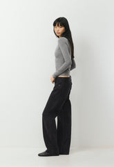 HomeStretch™ Smooth Solo Longsleeve - HEATHER DARK GREY