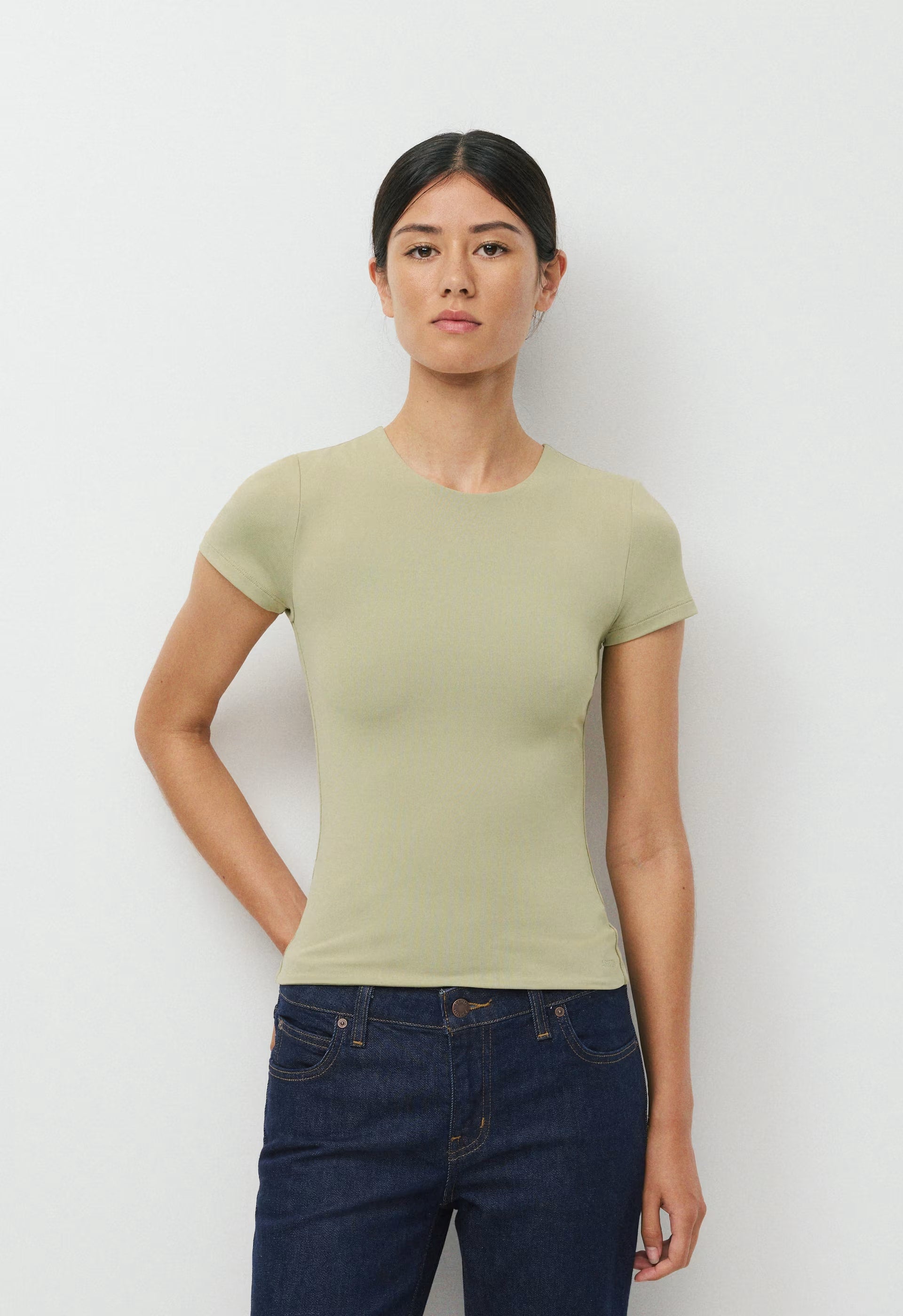 Original Contour Marvel Crew T-Shirt - MARTINI OLIVE