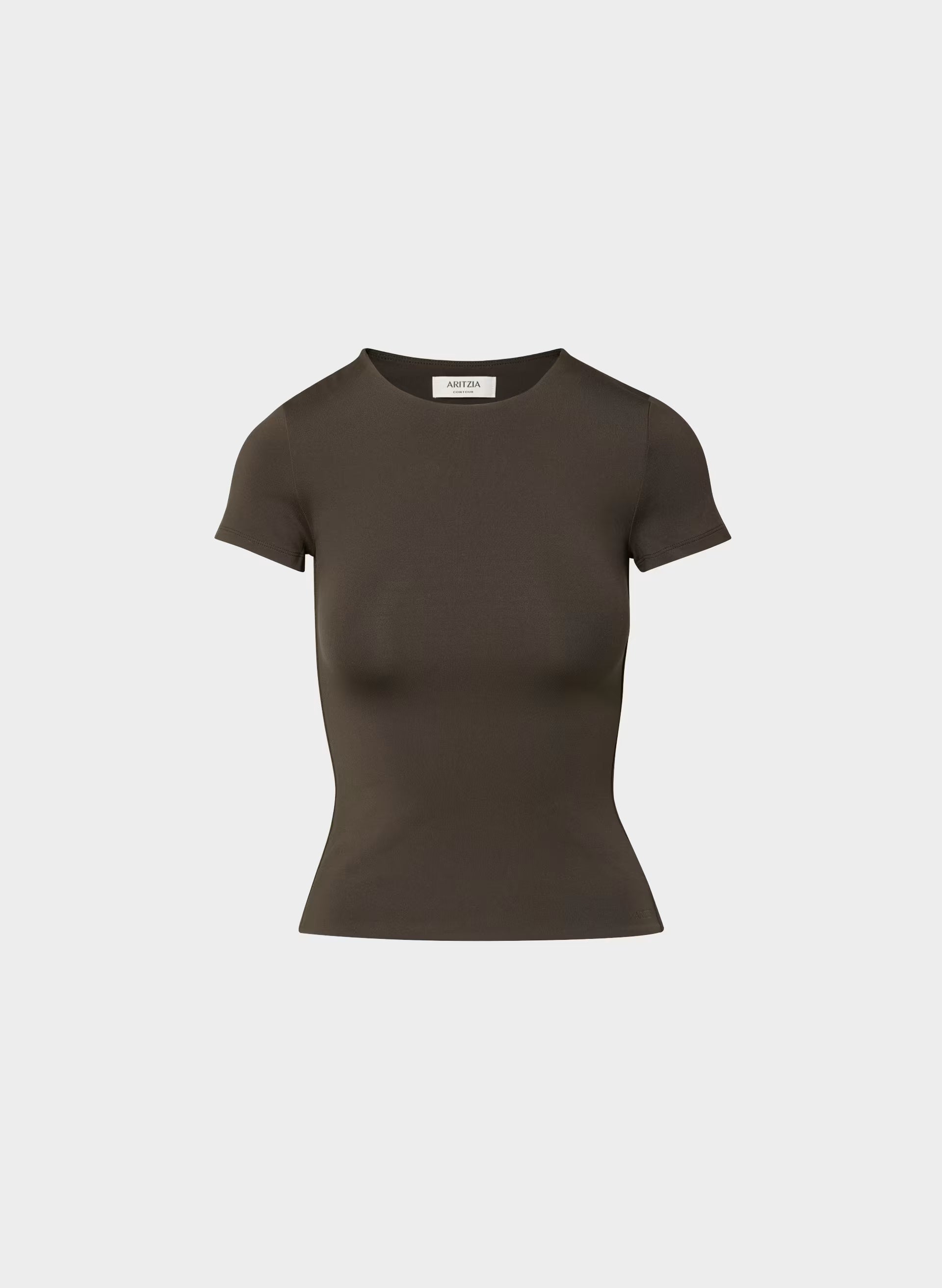 Original Contour Marvel Crew T-Shirt - CACAO NIB BROWN