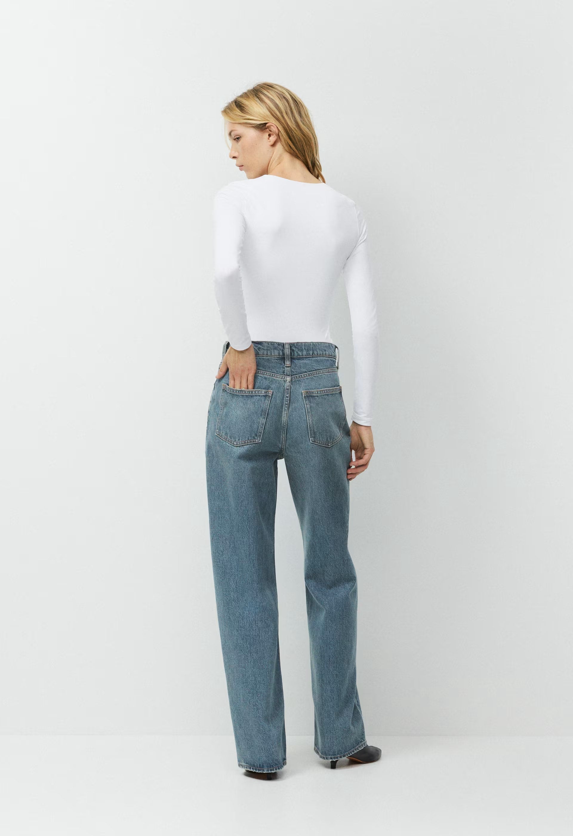 Original Contour Splendid Crew Longsleeve - BRIGHT WHITE