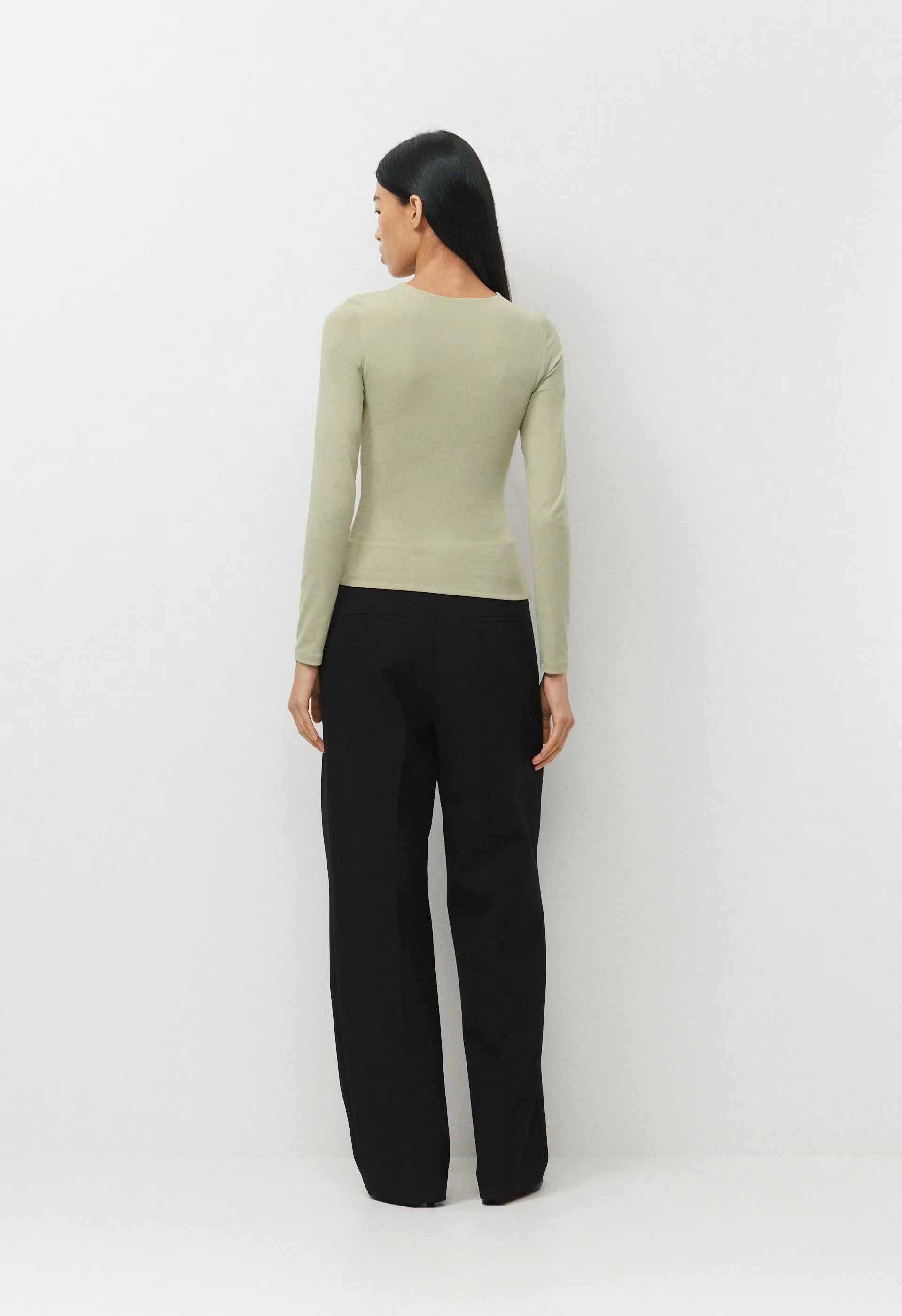 Original Contour Splendid Crew Longsleeve - MARTINI OLIVE