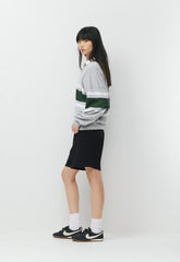 Mighty Cotton™ Lomu Polo - HTHR CHRM/ CAMPUS GRN