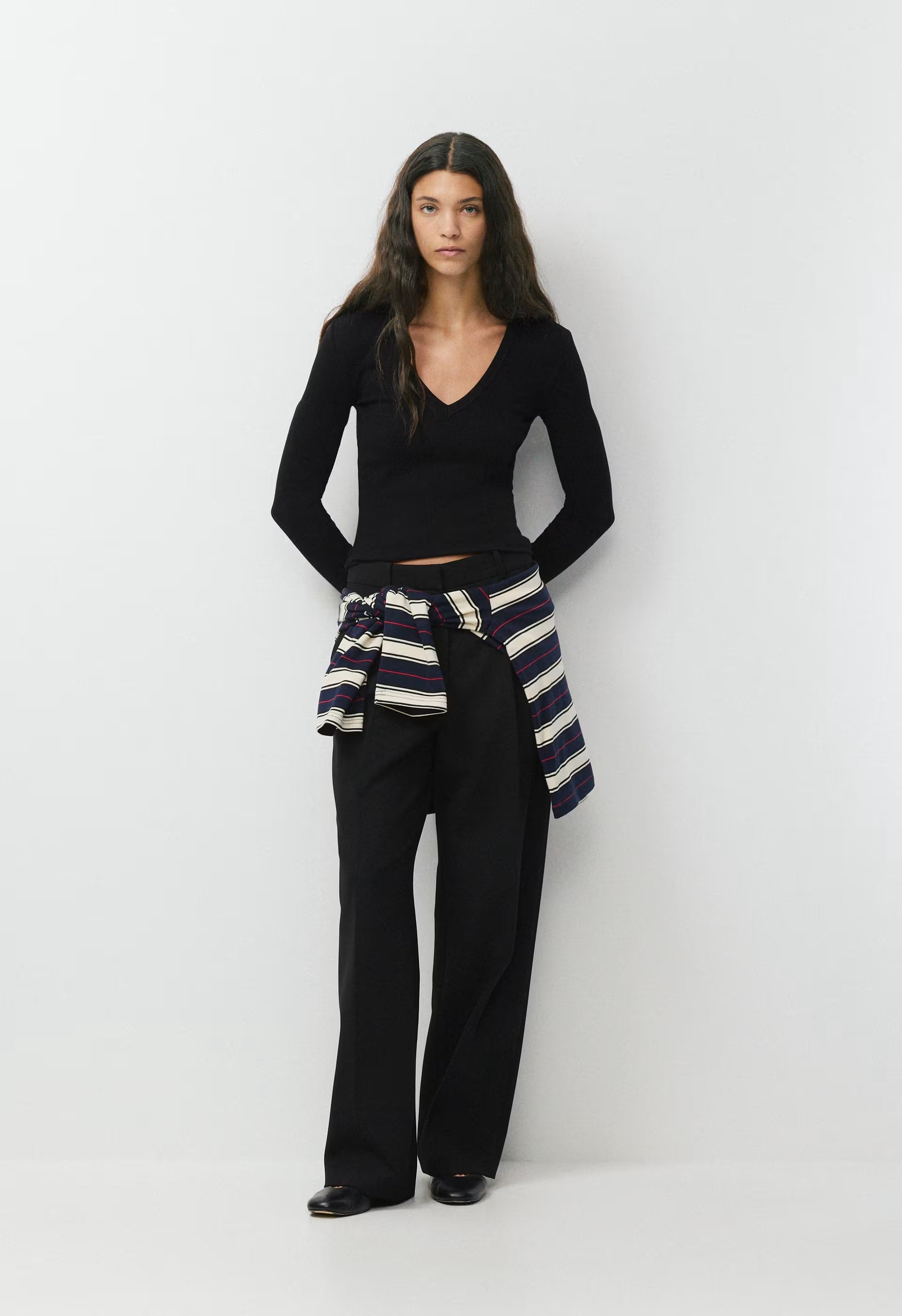 HomeStretch™ Rib Drift Longsleeve - MAGNOLIA