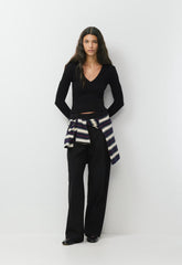 HomeStretch™ Rib Drift Longsleeve - MAGNOLIA