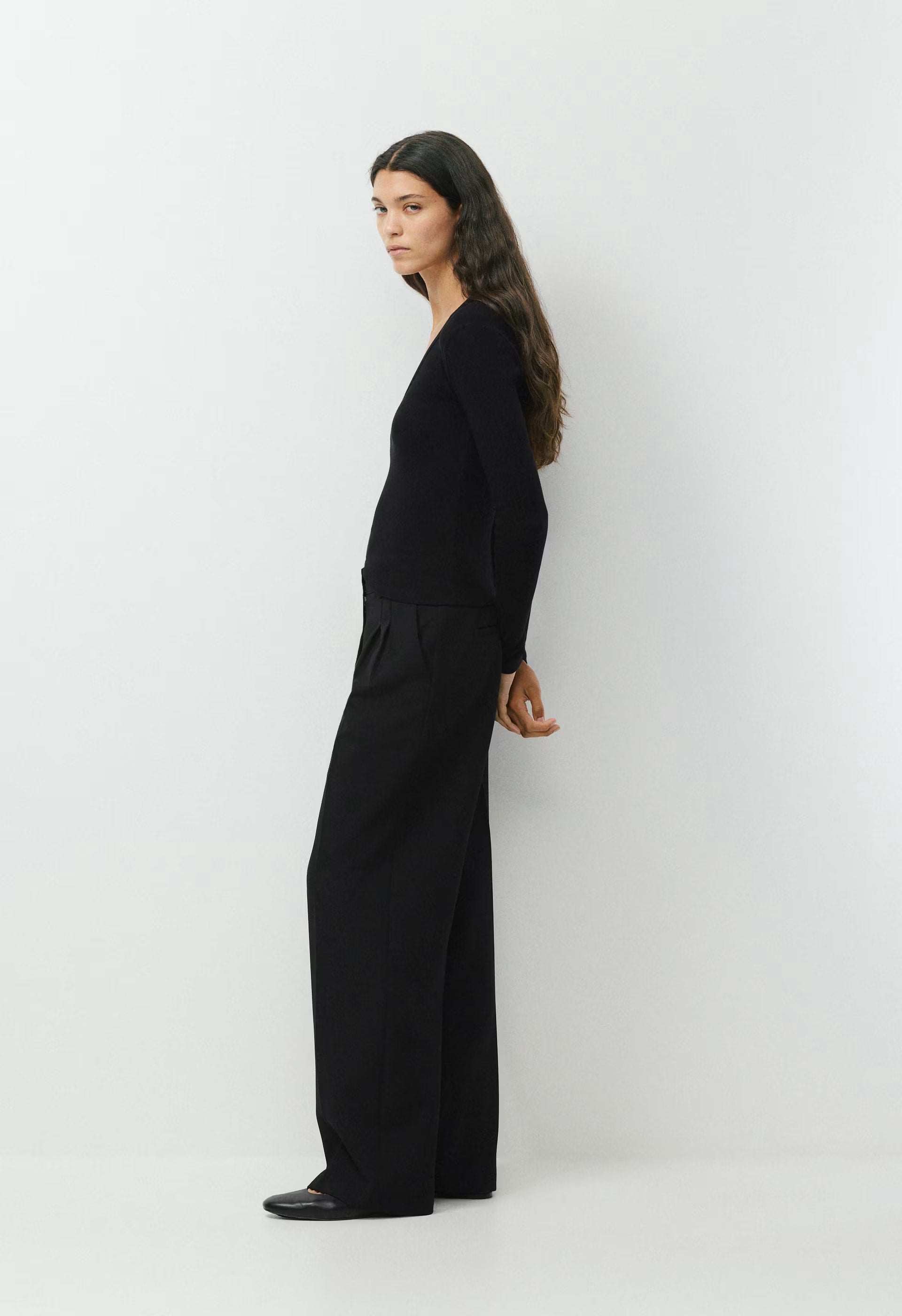 HomeStretch™ Rib Drift Longsleeve - MAGNOLIA