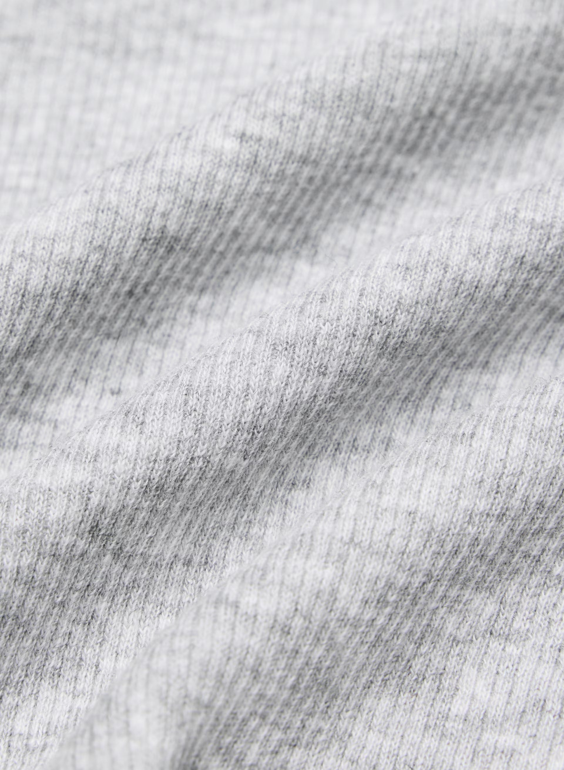 HomeStretch™ Rib Drift Longsleeve - HEATHER CHROME