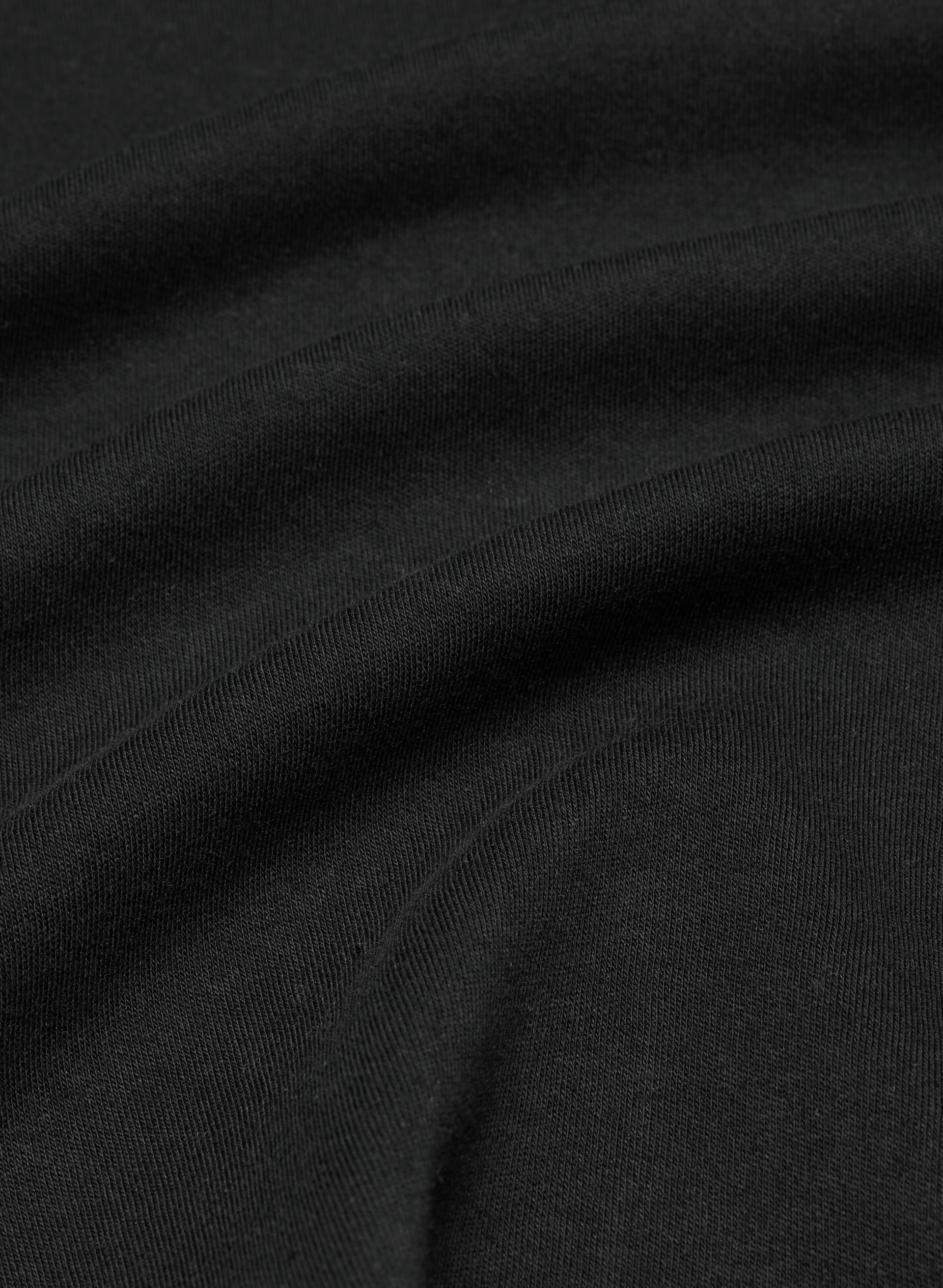 InterLock Cotton Steps Longsleeve - BLACK