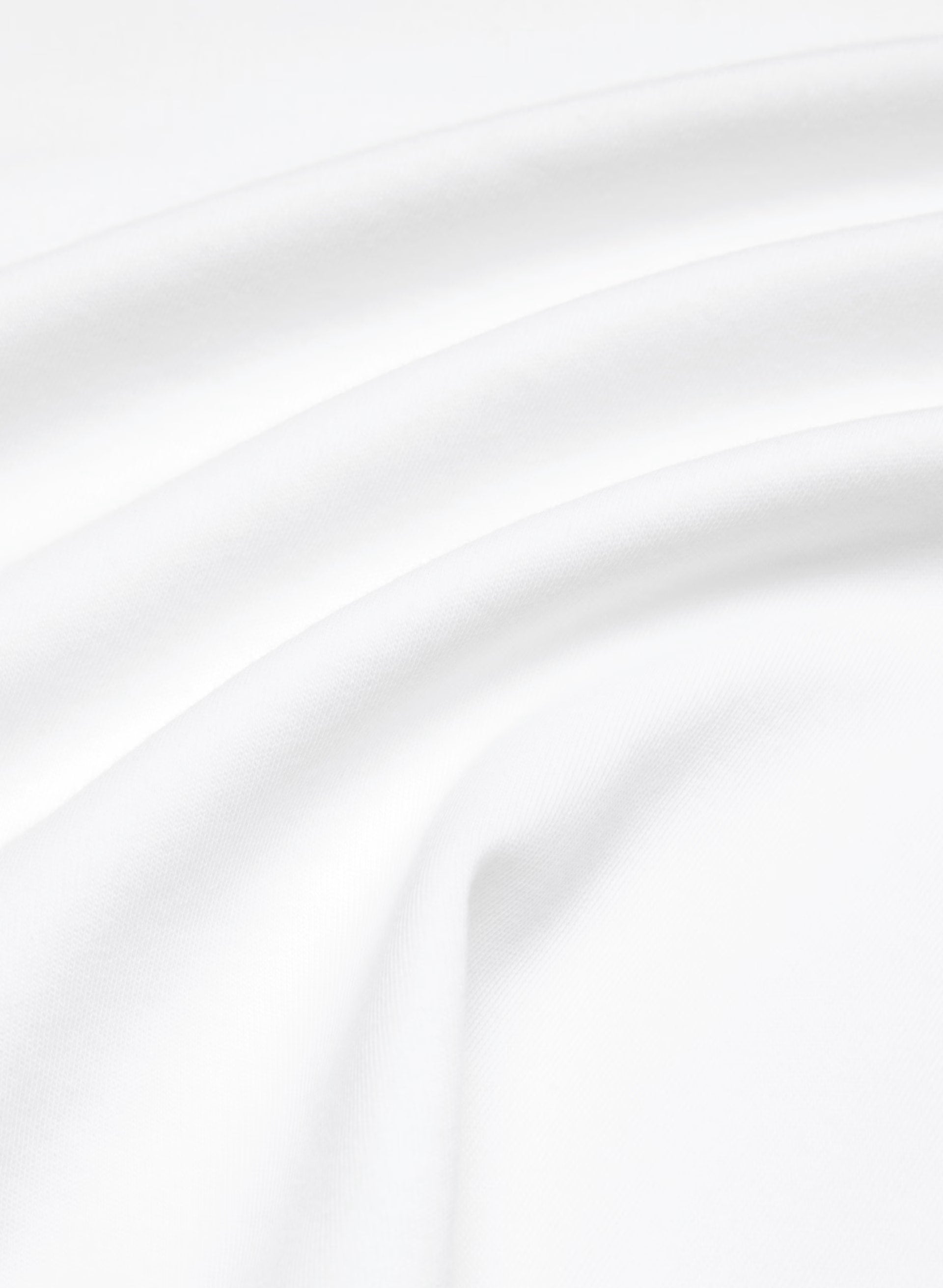 InterLock Cotton Steps Longsleeve - WHITE