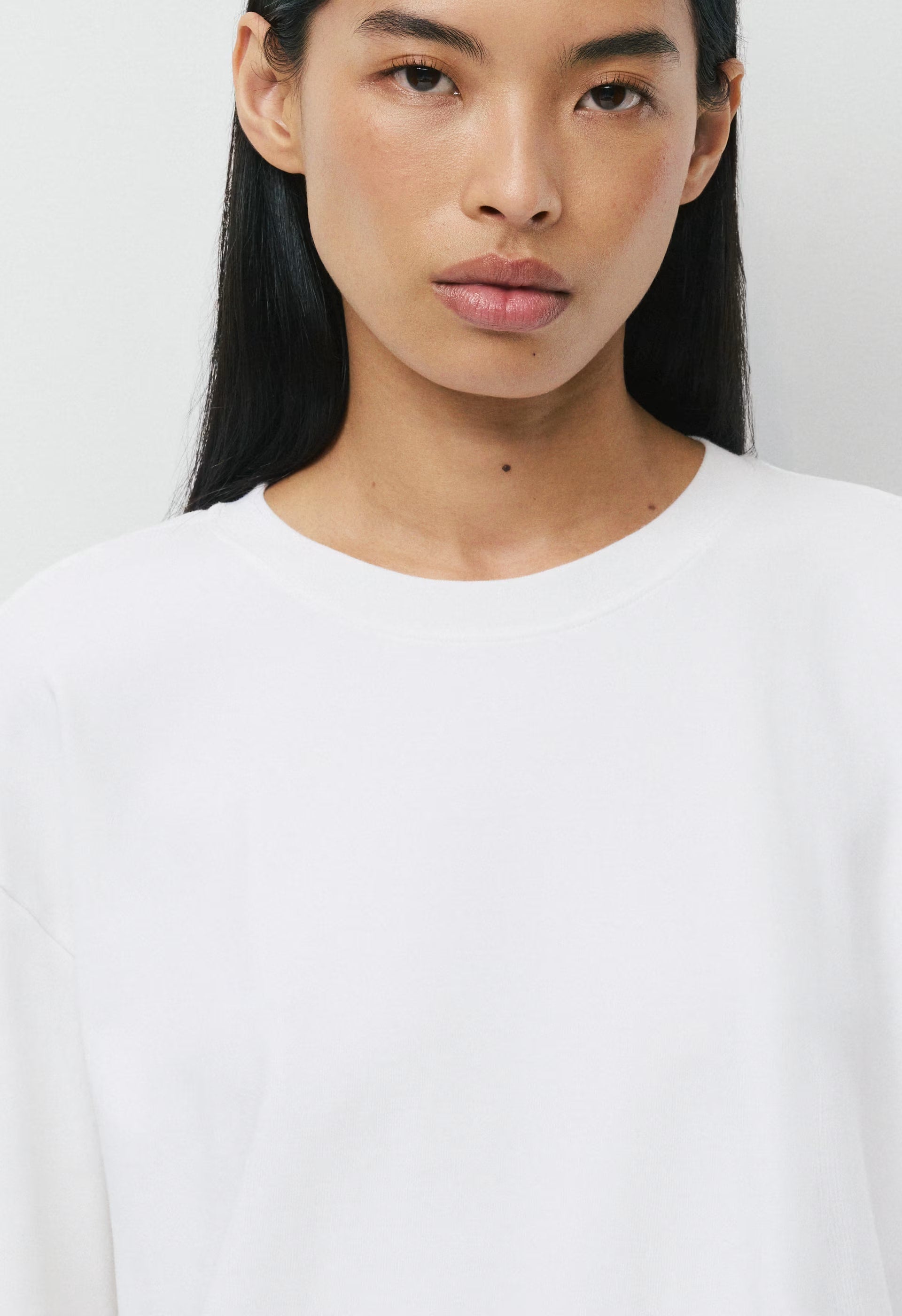 InterLock Cotton Steps Longsleeve - WHITE
