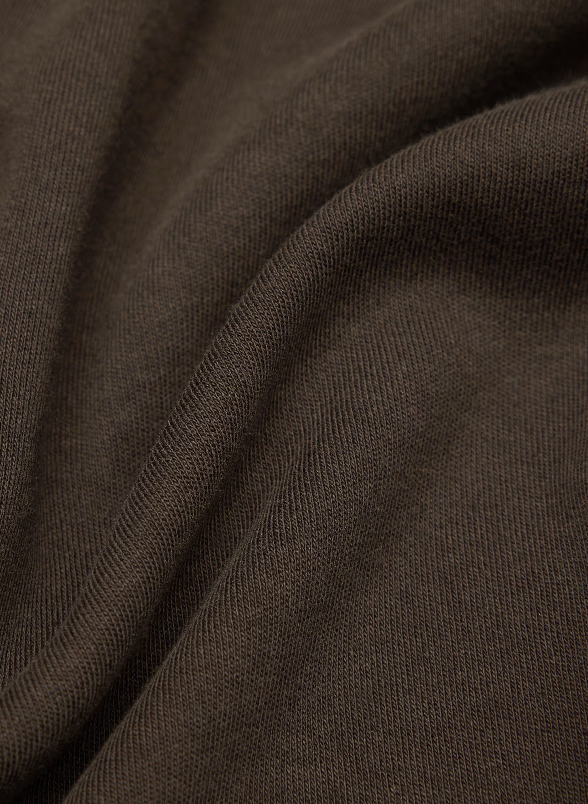 InterLock Cotton Steps Longsleeve - CACAO NIB BROWN