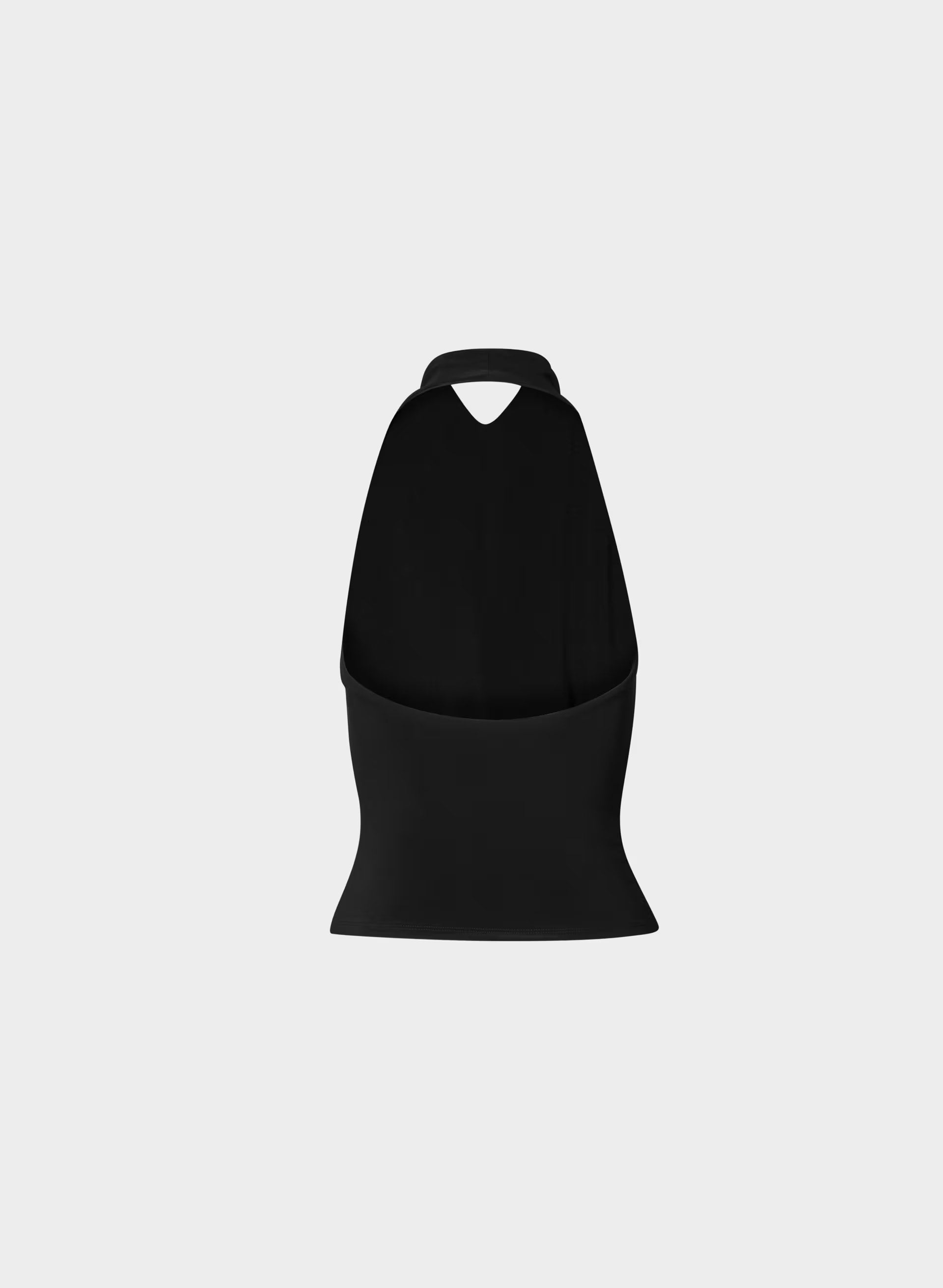 Smooth Matter™ Tower Halter Top - BLACK