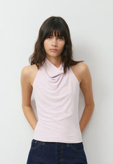 Smooth Matter™ Tower Halter Top - SUGARPLUM LILAC
