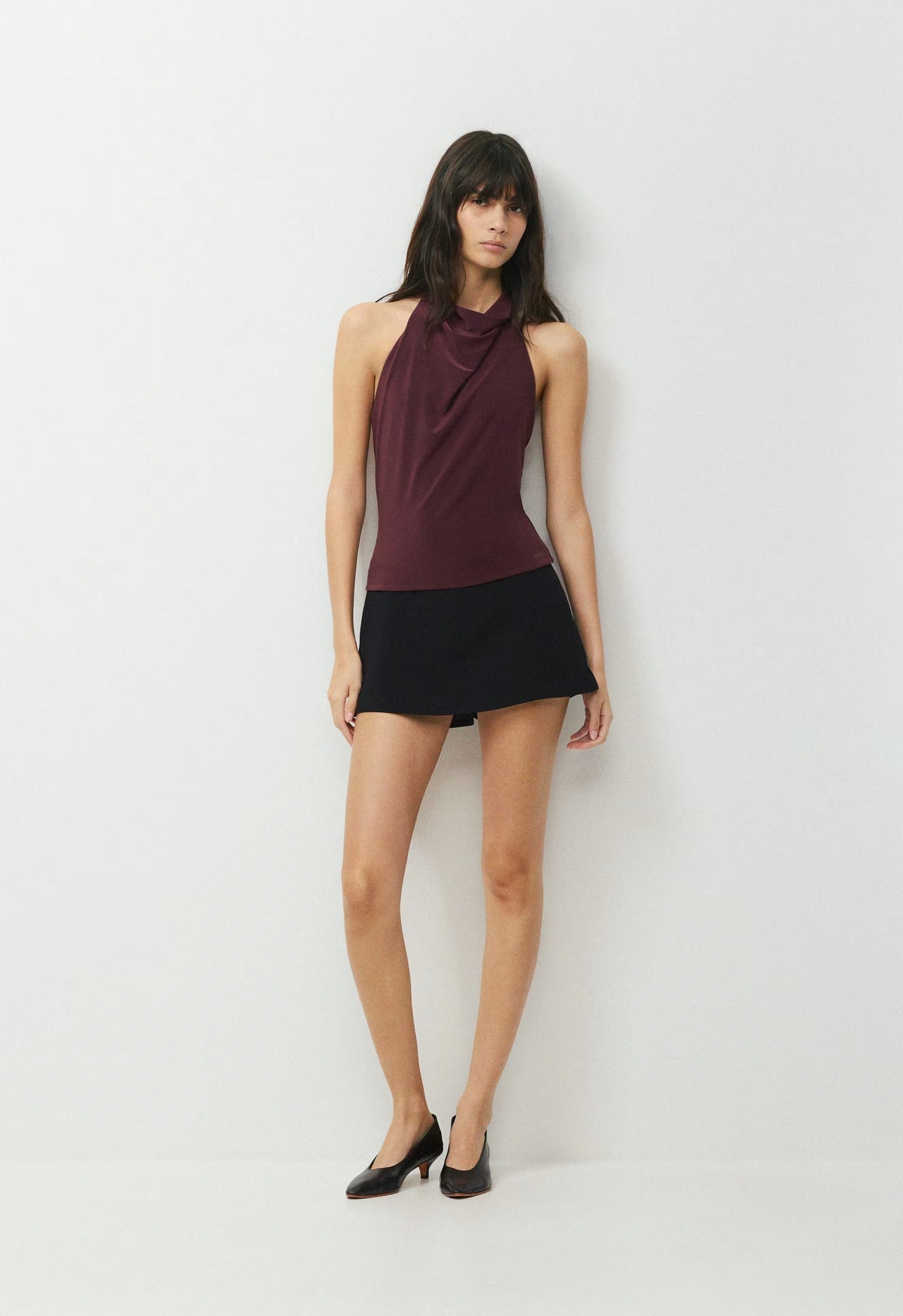 Smooth Matter™ Tower Halter Top - GALA PLUM