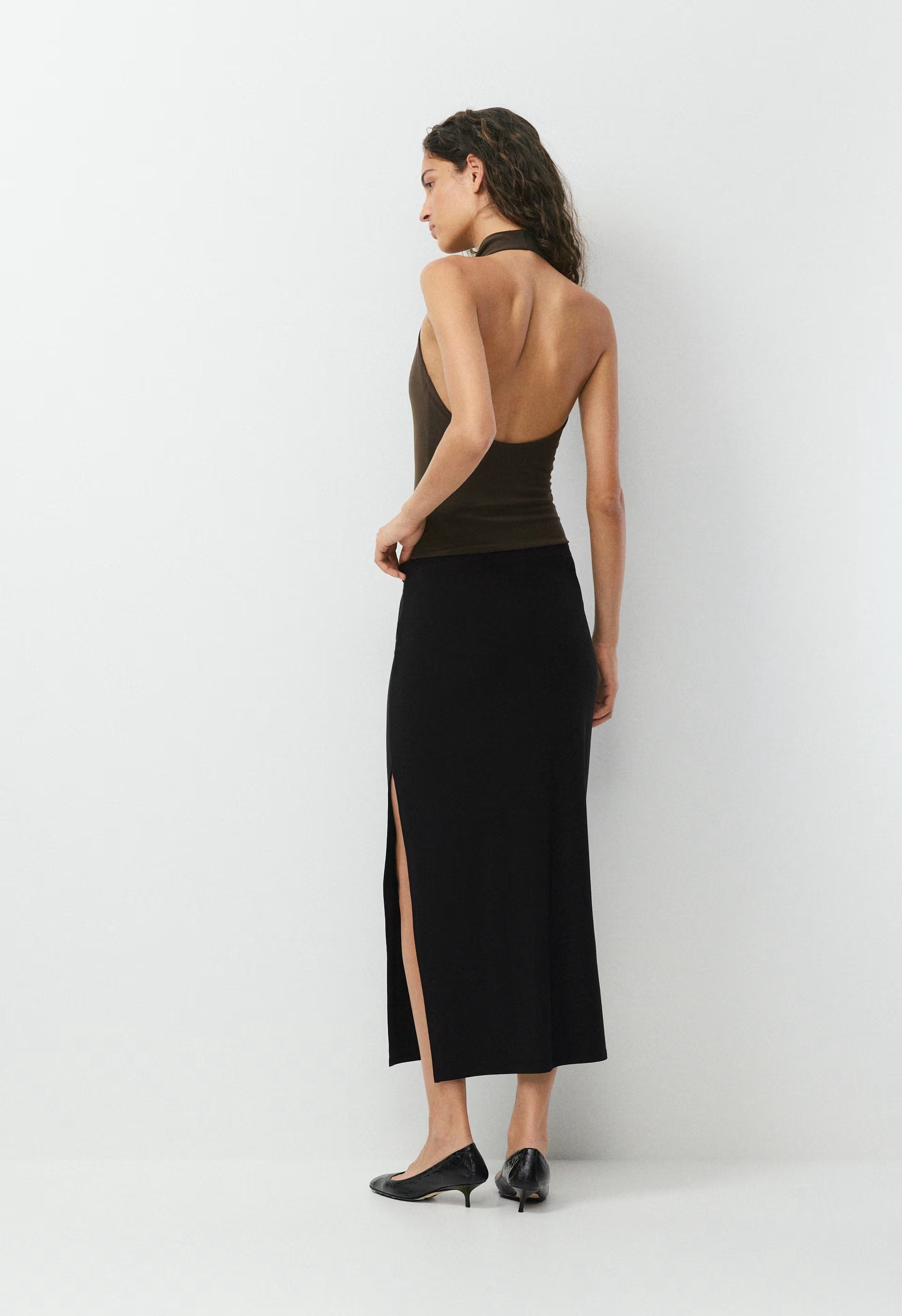 Smooth Matter™ Tower Halter Top - PALE PEACH/PINK