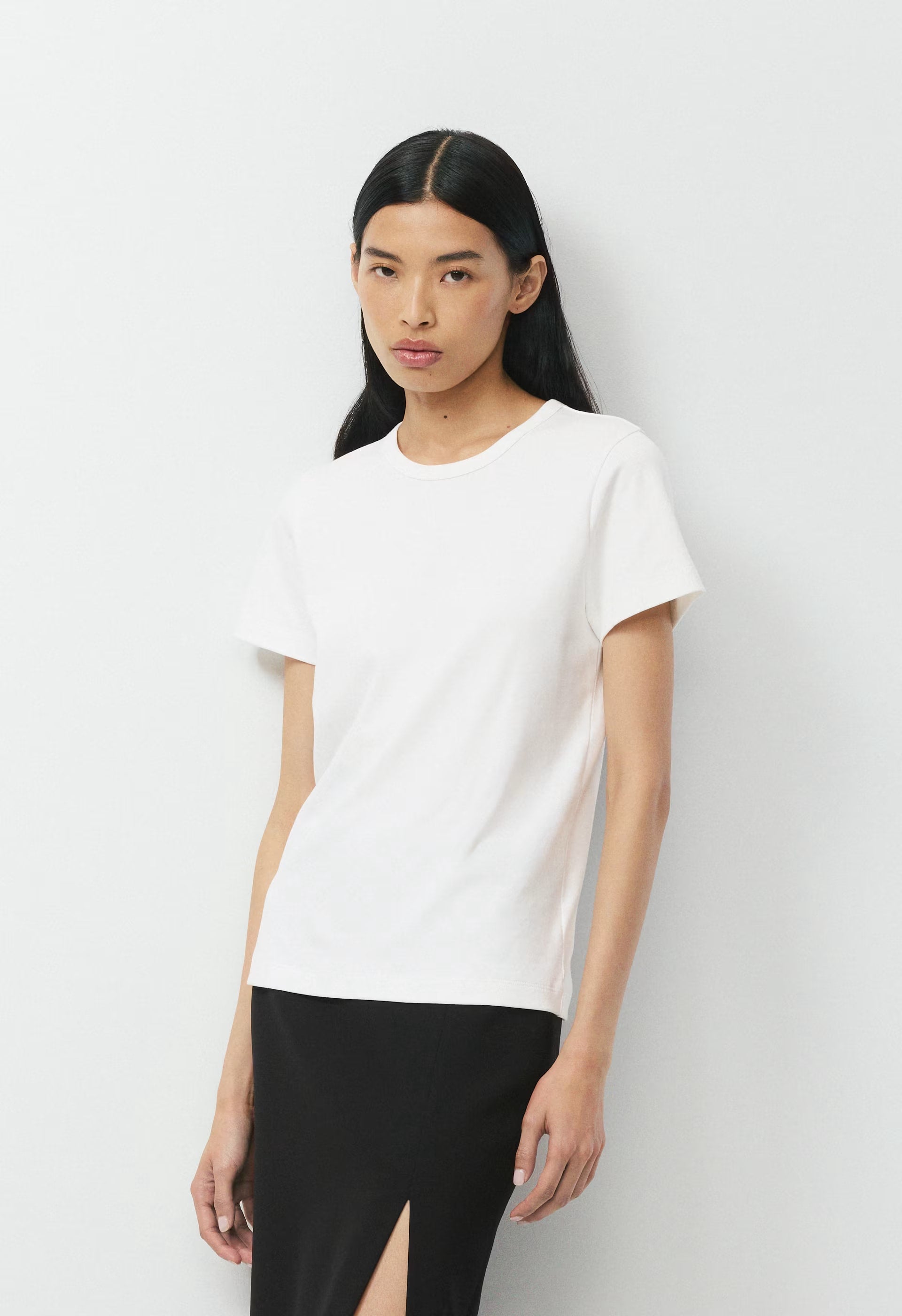 InterLock Cotton Wirth T-Shirt - WHITE
