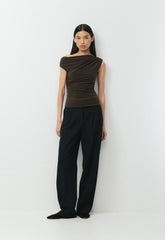 Smooth Matter™ Gallery Top - CACAO NIB BROWN
