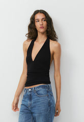 Smooth Matter™ Wylder Halter Top - BLACK