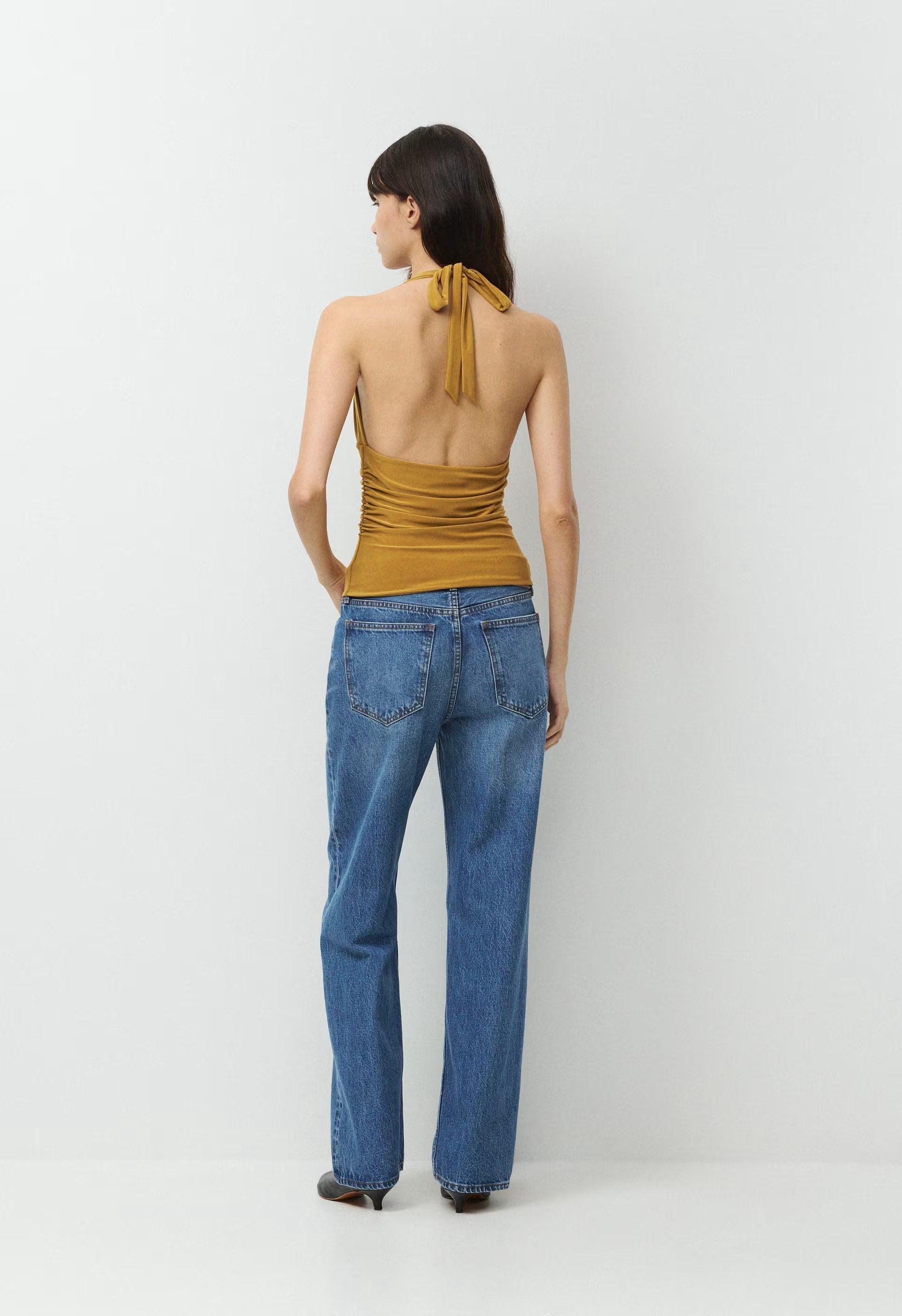 Smooth Matter™ Wylder Halter Top - SHERRY OCHRE
