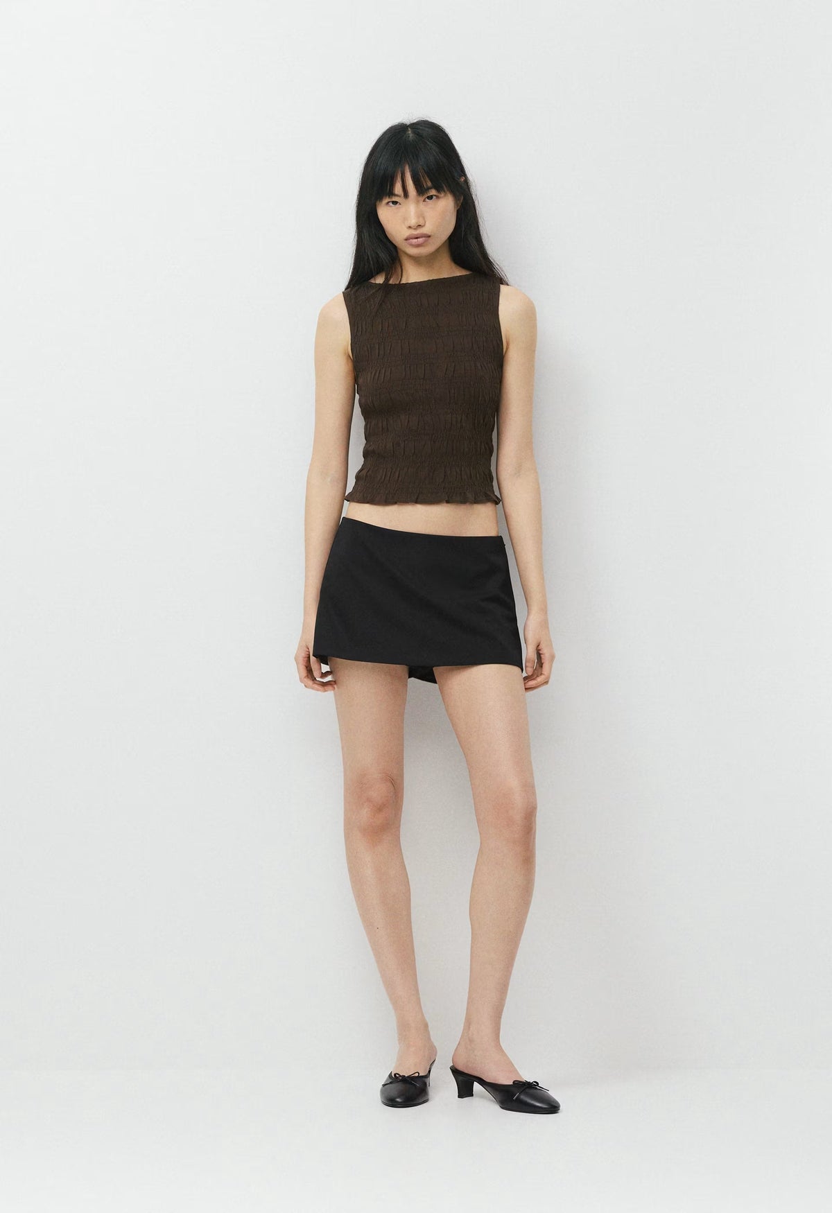 CottonWhisk™ Renoir Top - RICH MOCHA BROWN