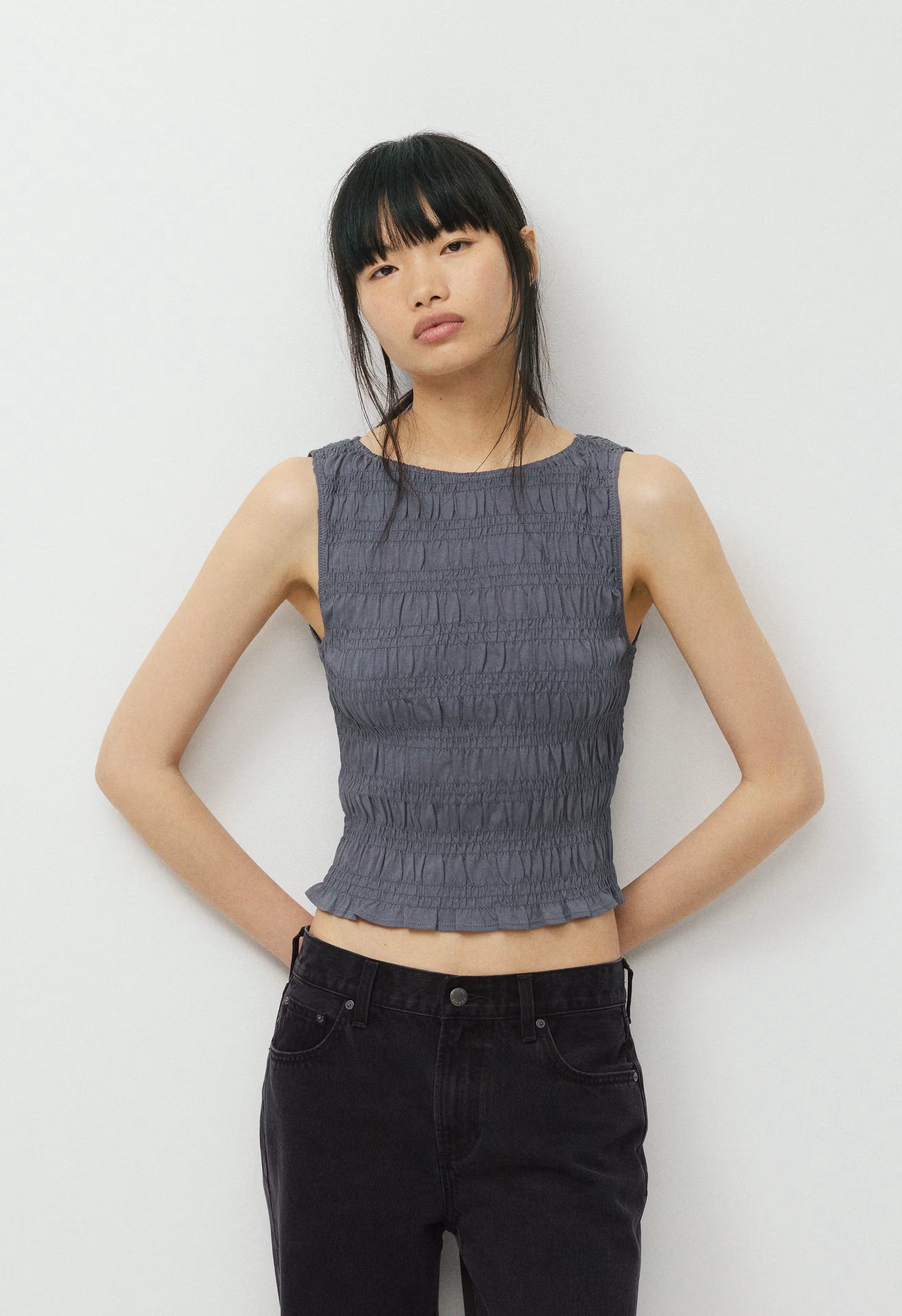 CottonWhisk™ Renoir Top - VINTAGE NAVY