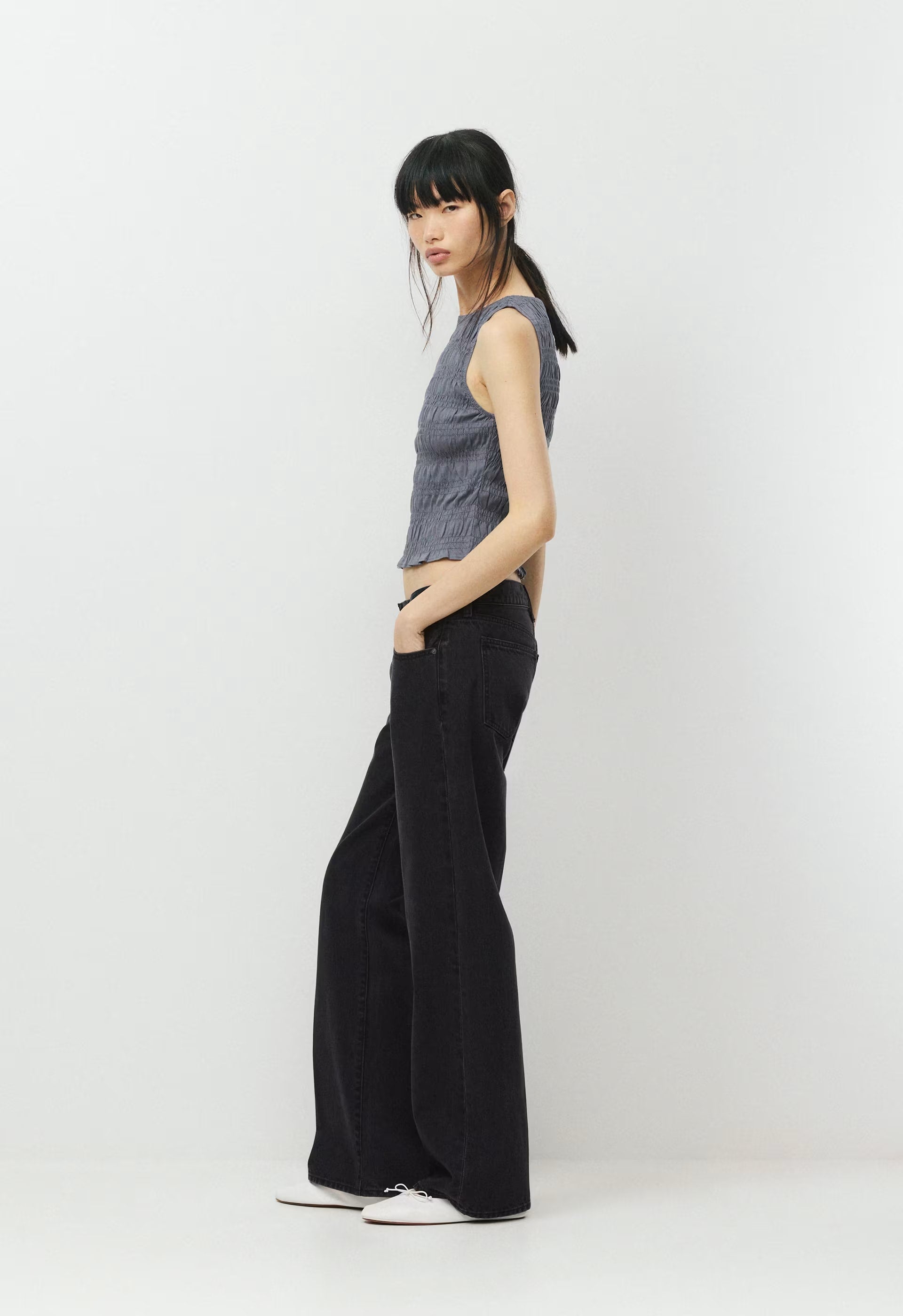 CottonWhisk™ Renoir Top - VINTAGE NAVY