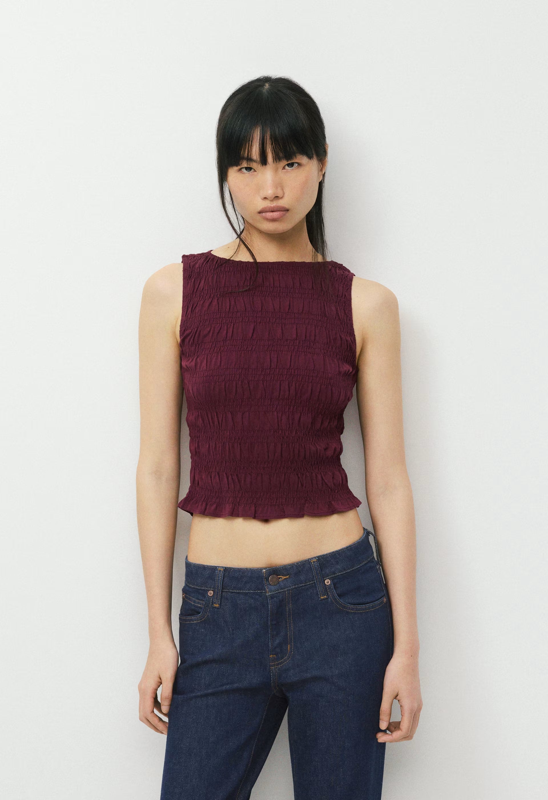 CottonWhisk™ Renoir Top - GALA PLUM