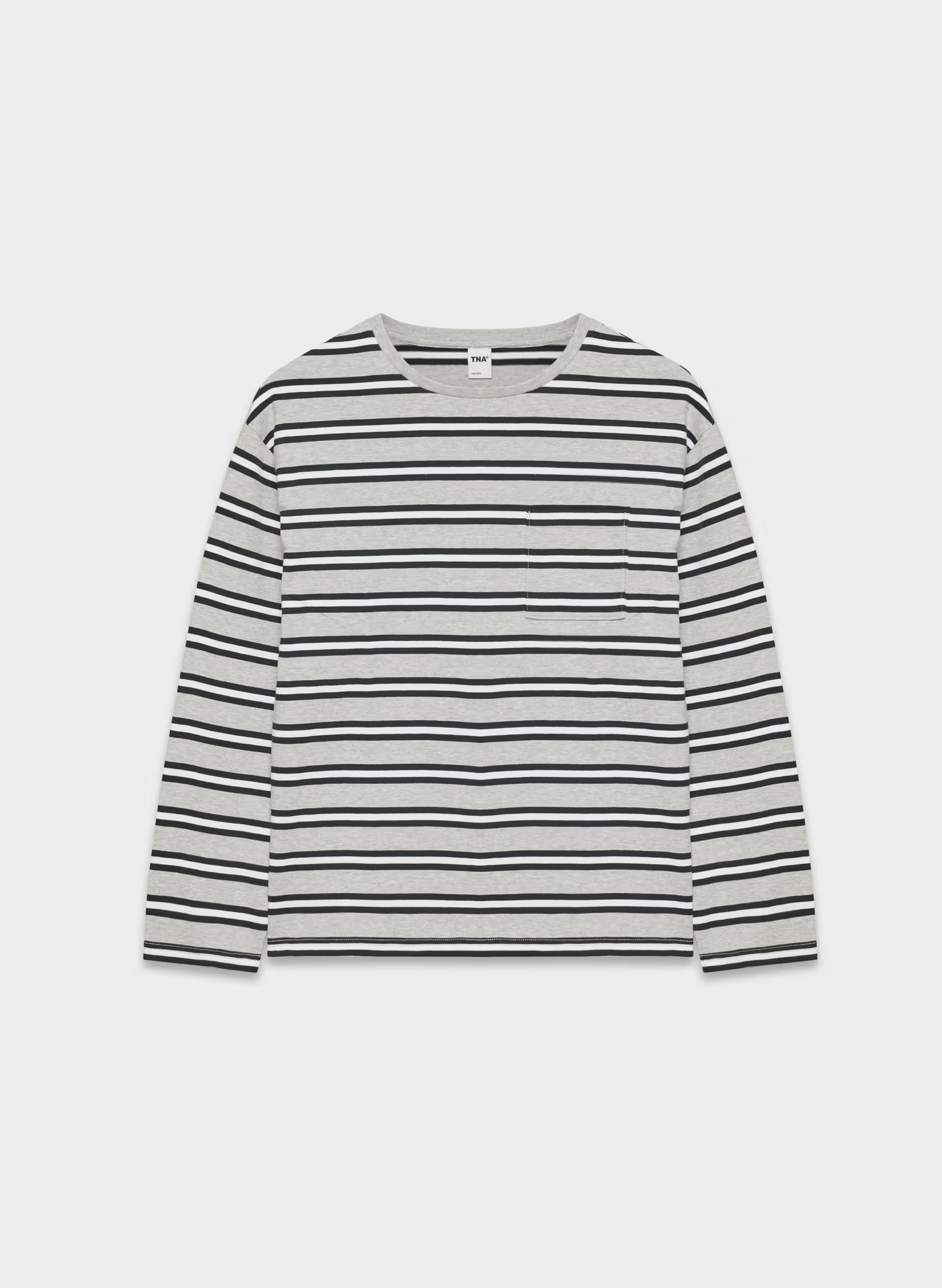 Mighty Cotton™ Fletch Longsleeve - H CHROME/ ADMIRAL