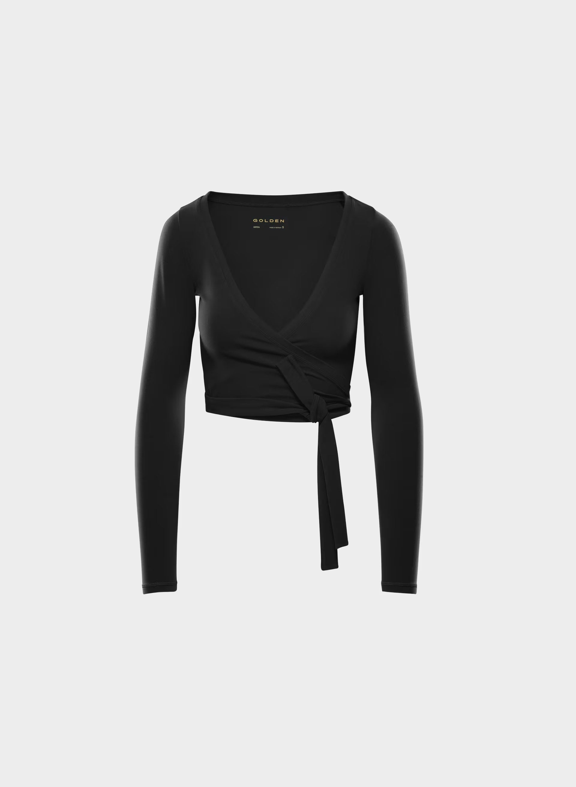 BUTTER Focal Wrap Longsleeve - BLACK